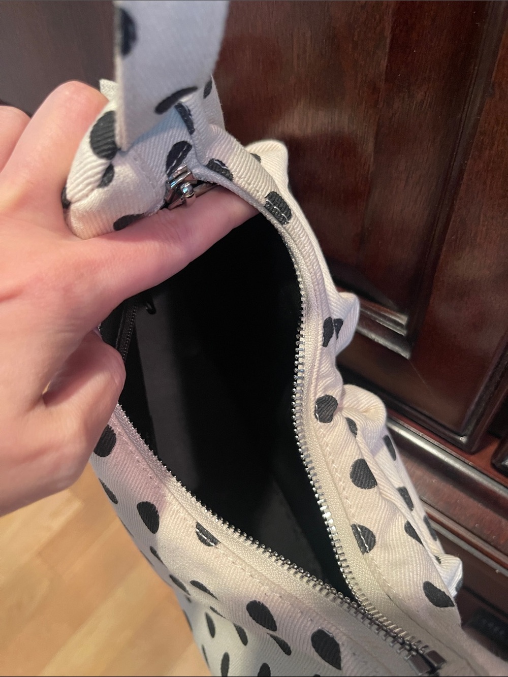 Samo Ondoh Polka Dot mug bag M - Picture 6 of 6